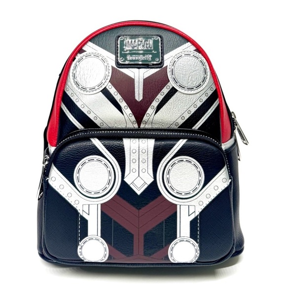 Disney Parks MARVEL Thor Love and Thunder Loungefly Mini Backpack - Picture 2 of 10